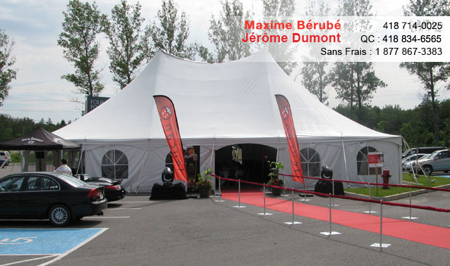 Location de chapiteau pour mariage au Qu�bec